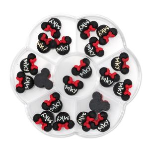 Set decor 3D pentru unghii pinx. 20buc - Minnie
