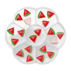 Set decor 3D pentru unghii pinx. 20buc - Watermelon Sugar