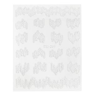 Abtibild unghii M0-299 silver