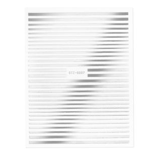 Abtibild unghii STZ-G007 silver