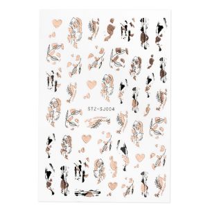 Abtibild unghii STZ-SJ004 rose gold