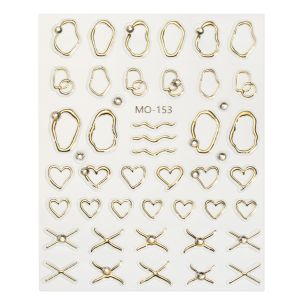Abtibild unghii MO-153 Gold