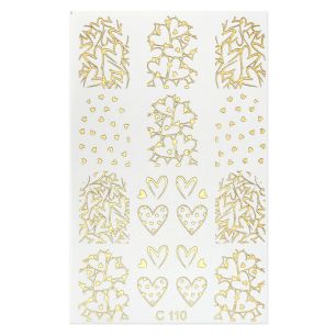 Tatuaj pentru unghii Cupio Heart Of Gold