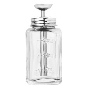 Recipient din sticla cu pompita 180ml