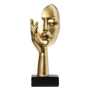 Statuie decor Cupio - Golden grace
