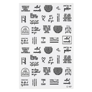 Tatuaj pentru unghii Cupio C167