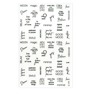 Tatuaj pentru unghii Cupio - Messages