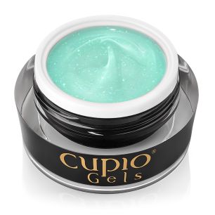 Builder Gel Cupio Glitz & Glam - Mint Sparkle 15g