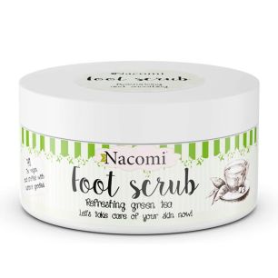 Scrub pentru picioare cu ceai verde racoritor - NACOMI 125g