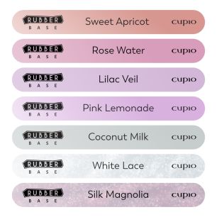 Sticker paletar set Rubber Base Sheer Collection