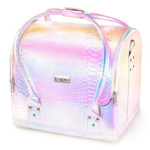 Geanta cosmetica de umar Holo Light Pink