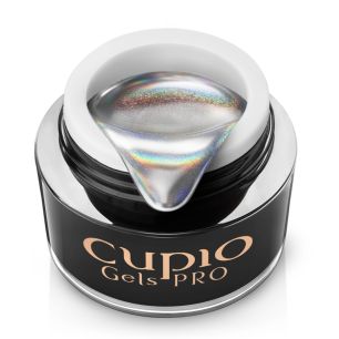 Gel metalic pentru design Cupio - Laser Mirror Silver 5g