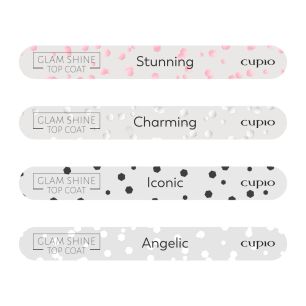 Sticker paletar set Glam Shine Top Coat