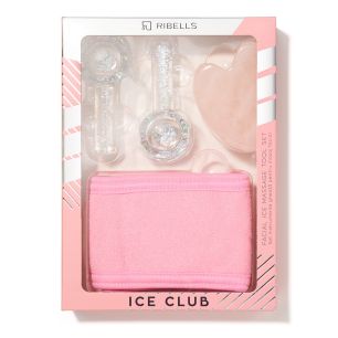 Set instrumente gheata pentru masaj facial Ribells - Ice Club