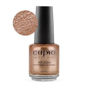 Lac de unghii Cupio in the City - Metallic Rose Gold 15 ml 