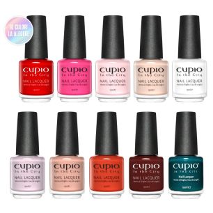 Kit 10 Lacuri de unghii Cupio in the City