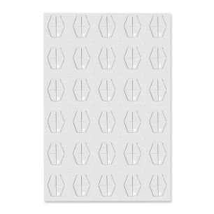 Decor de unghii transparent - Plus