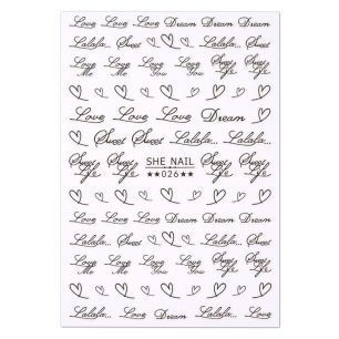 Abtibild unghii SHE026