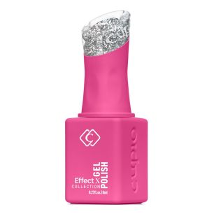 Oja semipermanenta Cupio Effect X Collection - Sparkling Divas Silver Clutch 8ml