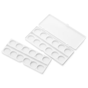 Paleta cu capac pentru vopsele acrilice