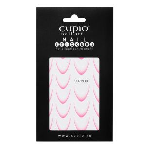 Abtibild pentru unghii Cupio French - Pink