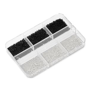 Set caviar unghii Black&Silver