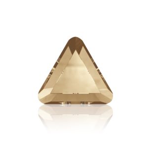 Swarovski 3.3 mm Triangle Golden Shadow 20 buc