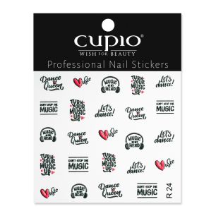 Abtibild 3D pentru unghii R24