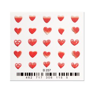 Abtibild 3D pentru unghii B257