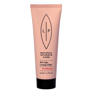 Gel lubrifiant pe baza de apa Caring Glide Prebiotic Lip Intimate Care