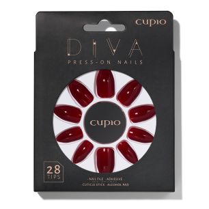 Set unghii false Cupio Diva - Burgundy