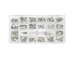 Cristale de unghii AB 1000 bucati