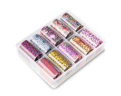 Folie de transfer set 10 Coloured Animal Print