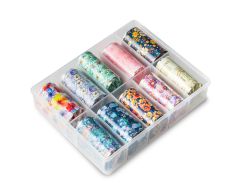 Folie de transfer set 10 Floral Fiesta