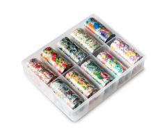 Folie de transfer set 10 Spanish Flowers