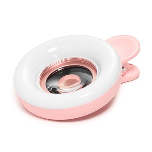 Lentila telefon Macro & Led Ring Cupio Celebrity