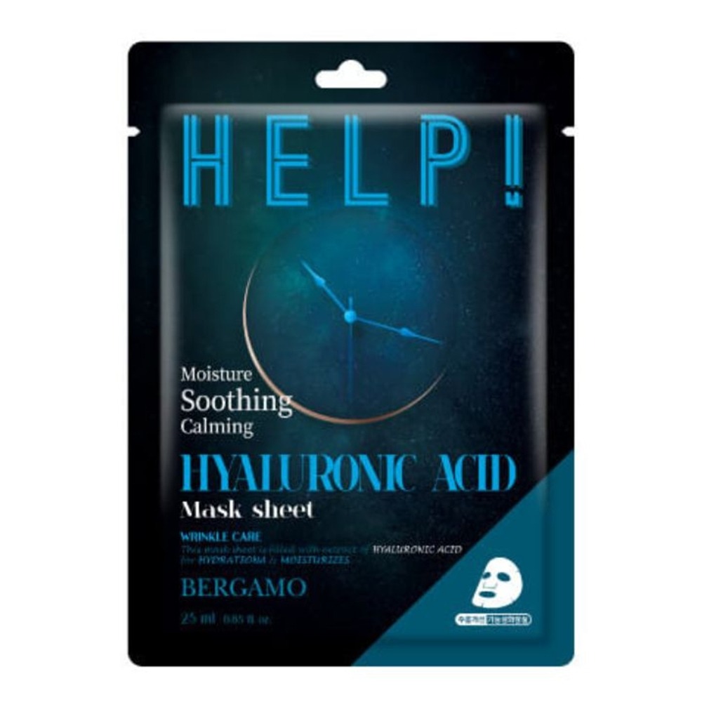 Masca revitalizanta pentru fa?a, cu Acid Hialuronic - BERGAMO 25 ml