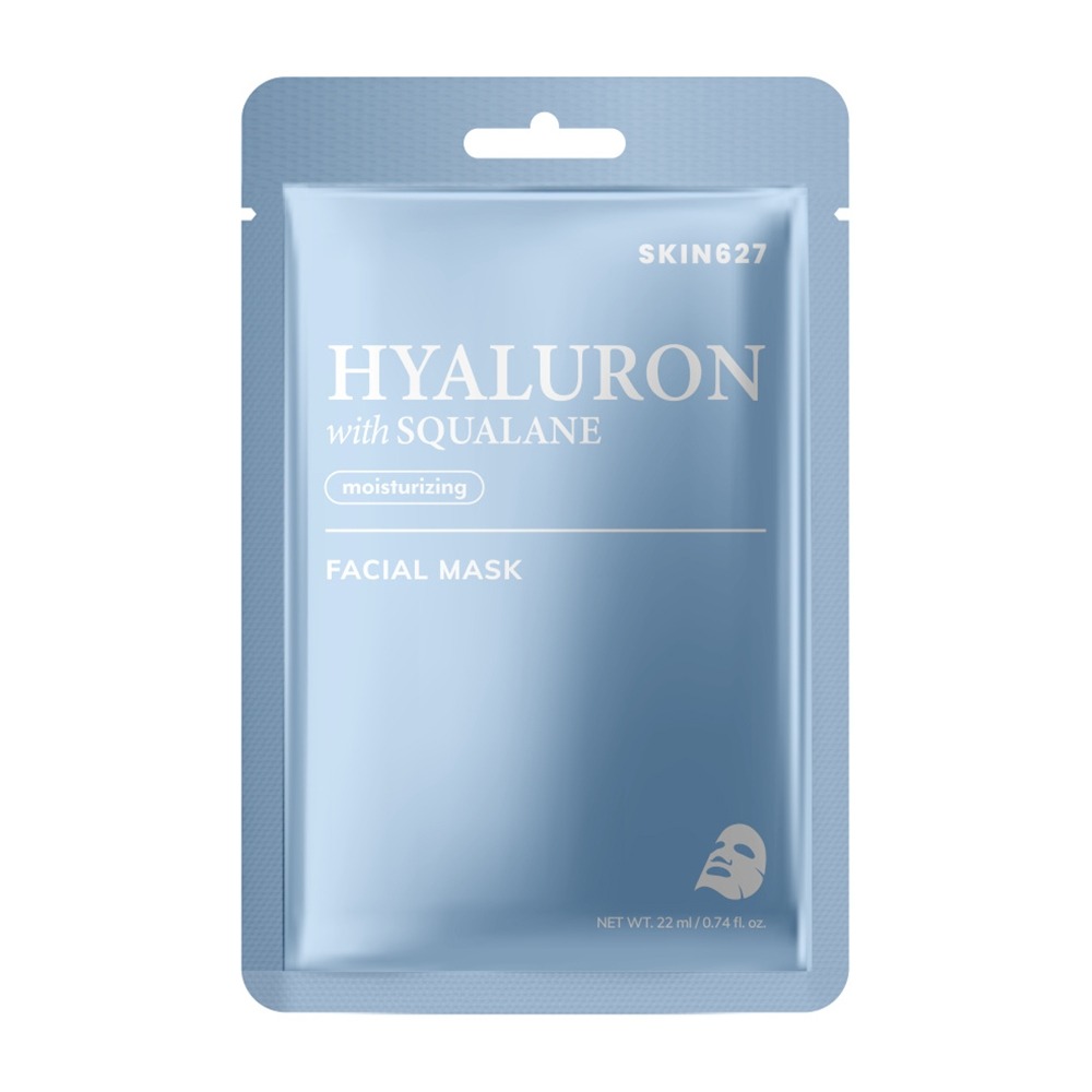 Masca revitalizanta pentru fata cu Acid Hialuronic si Squalan - SKIN627 22 ml