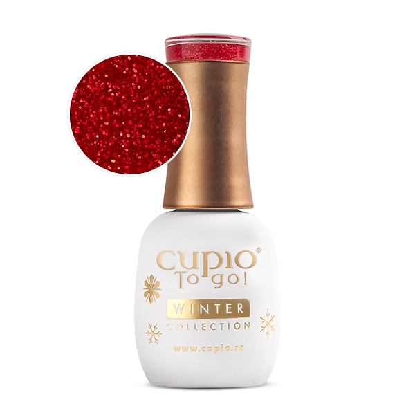 Oja semipermanenta Cupio To Go! Winter Collection - Miracle Time 15ml