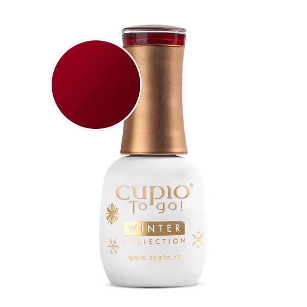 Oja semipermanenta Cupio To Go! Winter Collection - Sugar Plum 15ml