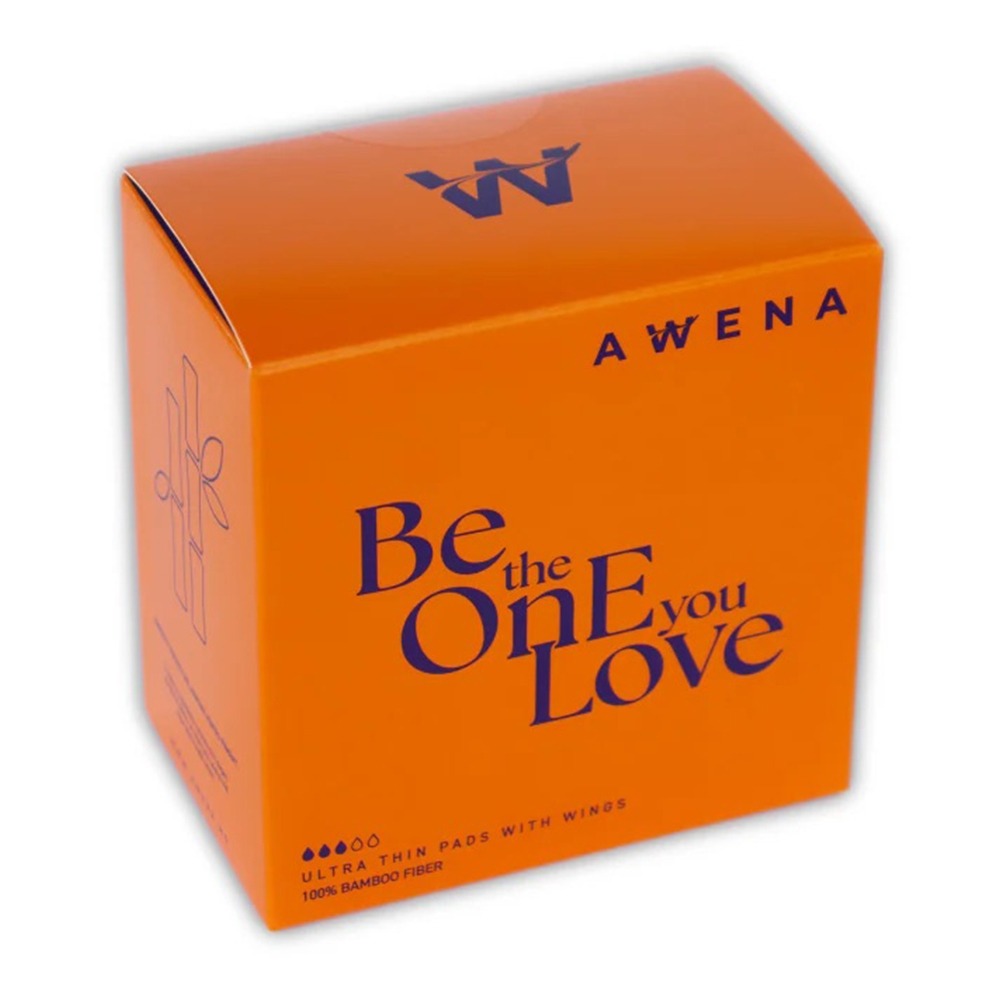 Absorbante organice din fibra de bambus 100% antibacteriana - AWENA