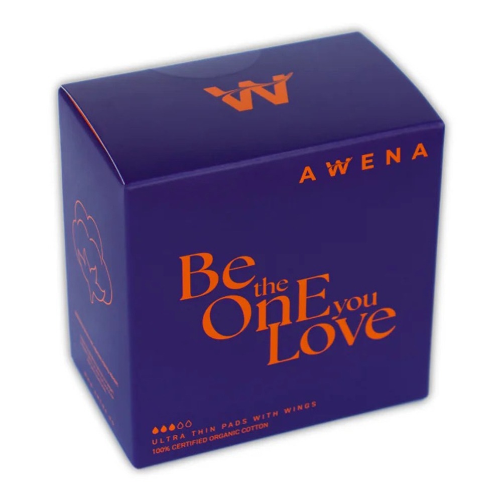 Absorbante organice din bumbac organic 100% - AWENA