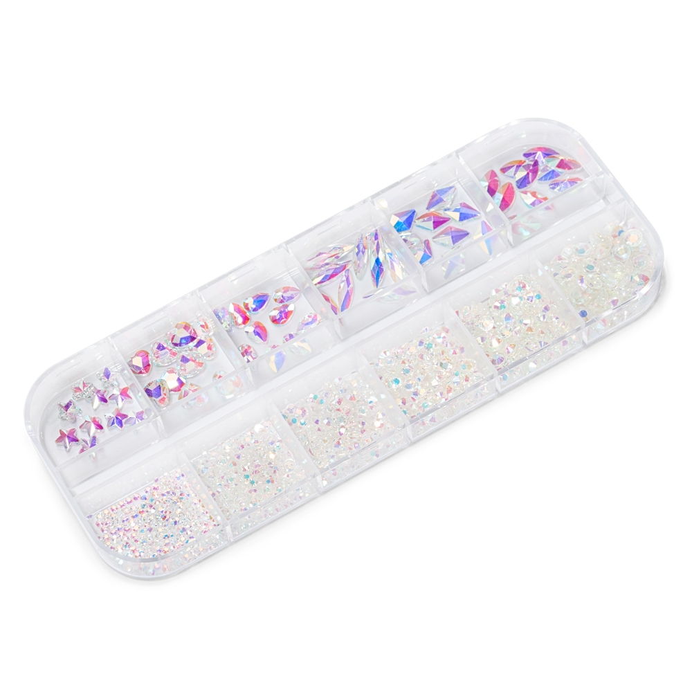 Set cristale de unghii Brilliant Mermaid