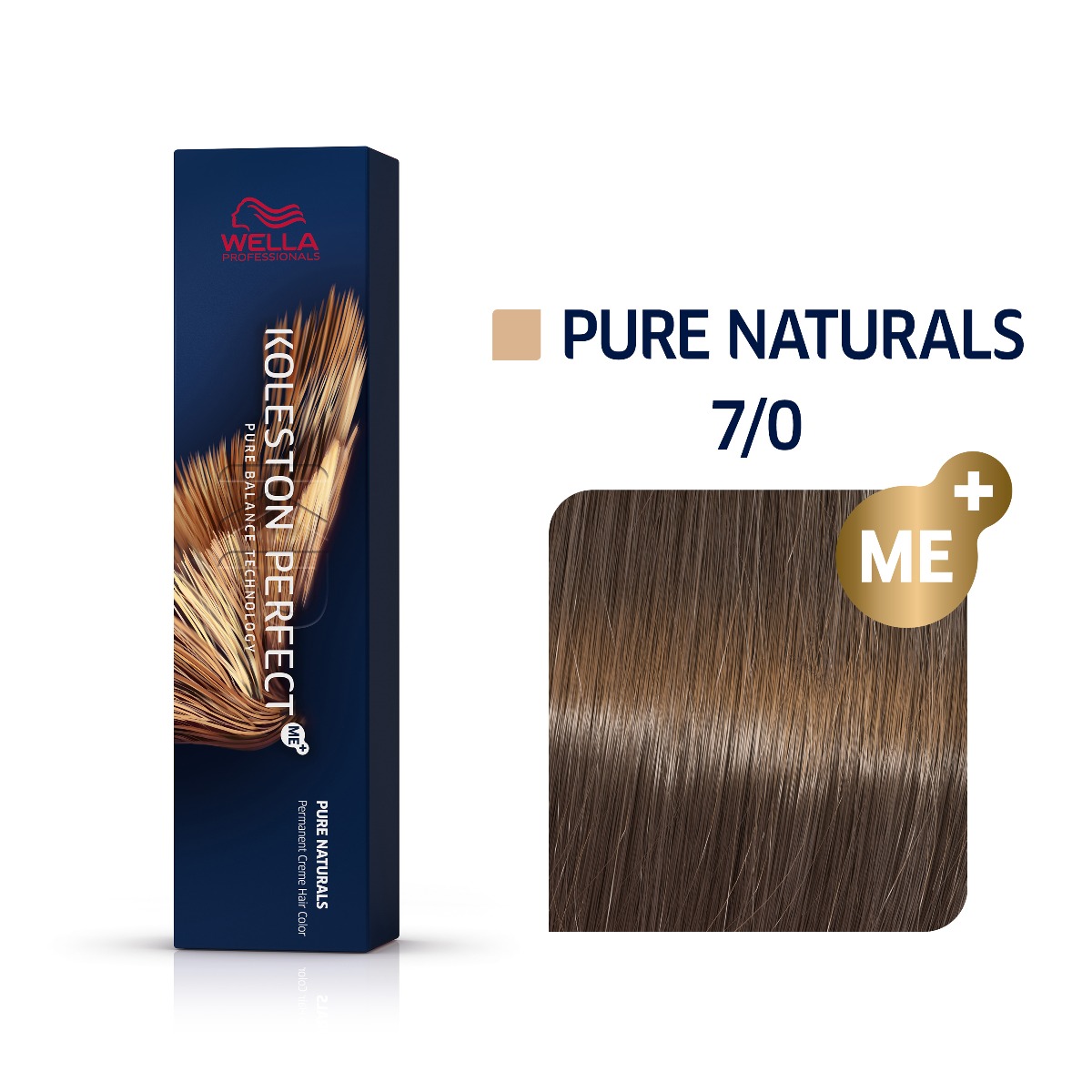 Vopsea de par Wella Professionals Koleston Perfect 7/0 Blond Mediu Natural